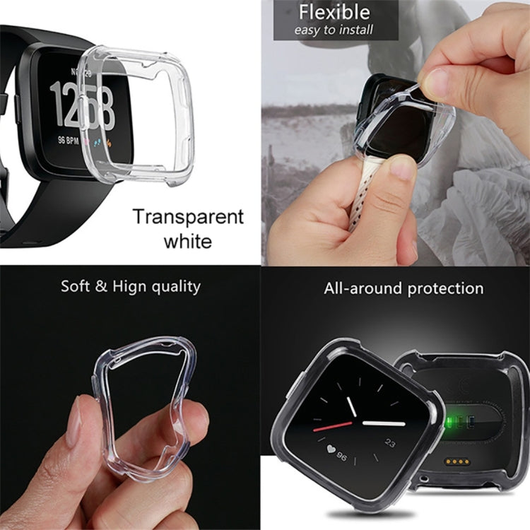 Custodia protettiva morbida in TPU per Smart Watch per Fitbit Versa