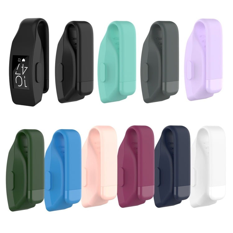 Custodia protettiva con bottone a clip in silicone per smartwatch per Fitbit Inspire / Inspire HR / Ace 2