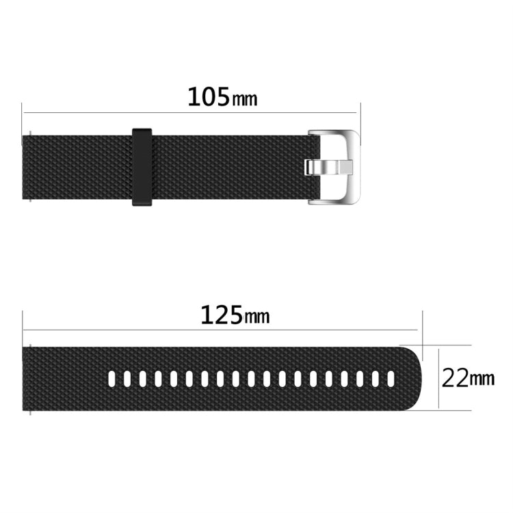 Cinturino in silicone Smart Watch per POLAR Vantage M 22 cm