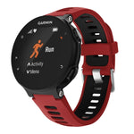 Cinturino in silicone Smart Watch per Garmin Forerunner 735XT