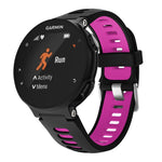 Cinturino in silicone Smart Watch per Garmin Forerunner 735XT
