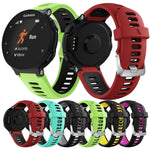 Cinturino in silicone Smart Watch per Garmin Forerunner 735XT