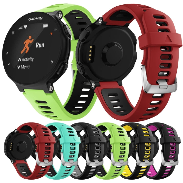 Cinturino in silicone Smart Watch per Garmin Forerunner 735XT