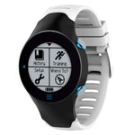 Cinturino in silicone Smart Watch per Garmin Forerunner 610