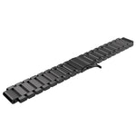 Cinturino universale per orologio intelligente con tre strisce di acciaio per Garmin Forerunner 220/230/235/630/620/735