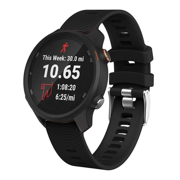 Cinturino in silicone Smart Watch per Garmin Forerunner 245