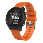 Cinturino in silicone Smart Watch per Garmin Forerunner 245