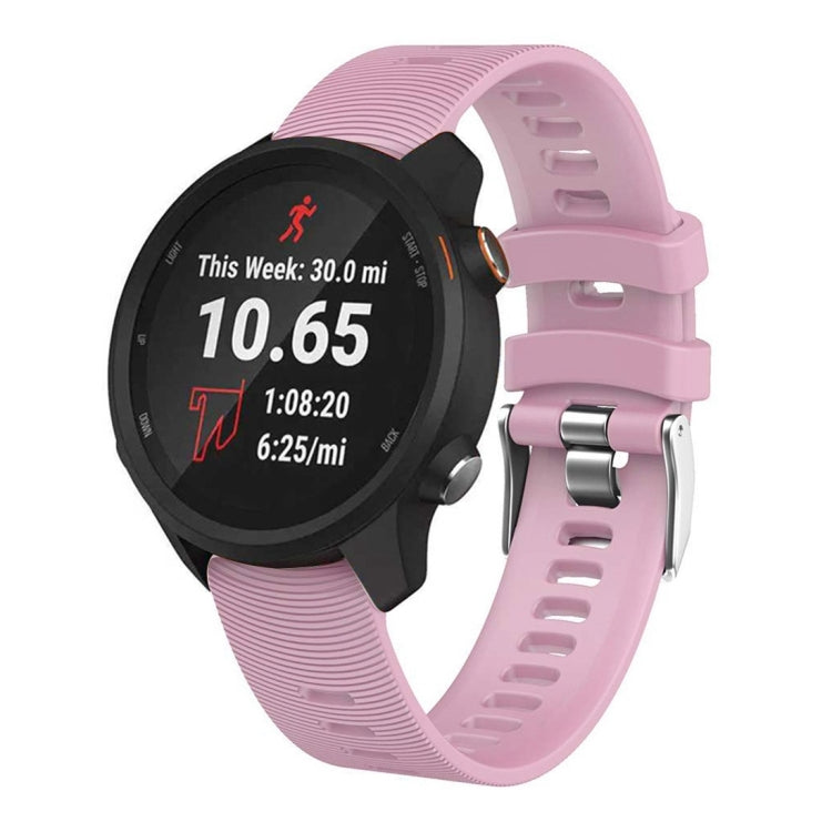 Cinturino in silicone Smart Watch per Garmin Forerunner 245