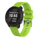 Cinturino in silicone Smart Watch per Garmin Forerunner 245