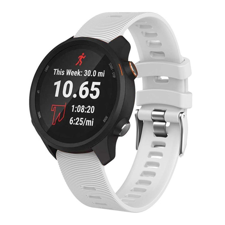 Cinturino in silicone Smart Watch per Garmin Forerunner 245