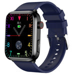 ET210 Schermo IPS da 1,91 pollici IP67 Orologio intelligente con cinturino in silicone impermeabile, supporto monitoraggio della temperatura corporea / ECG, ET210