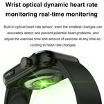 ET210 Schermo IPS da 1,91 pollici IP67 Orologio intelligente con cinturino in silicone impermeabile, supporto monitoraggio della temperatura corporea / ECG, ET210