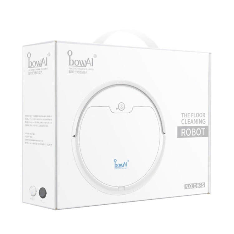 BOWAI OB8S Smart Route Charging Sweeping Robot for Home Use, OB8S (Black), OB8S (White)