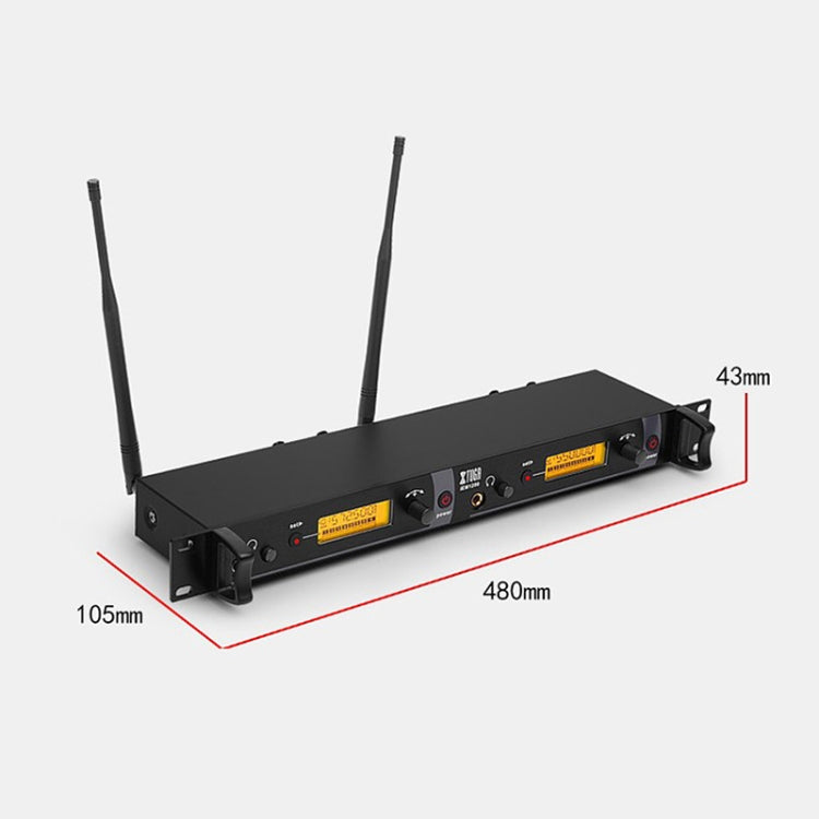 XTUGA IEM1200 Trasmettitore wireless Stage Singer Ear Monitor System, Transmitter