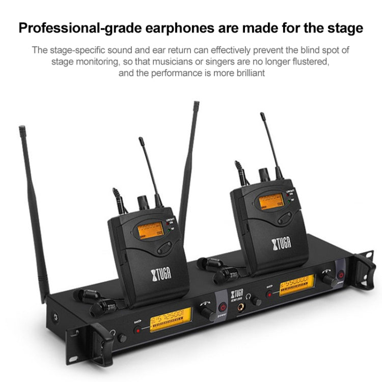 Trasmettitore wireless XTUGA IEM1200 per monitoraggio in-ear