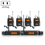 Trasmettitore wireless XTUGA IEM1200 con 4 bodypack UHF
