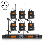 Trasmettitore wireless XTUGA IEM1200 con 6 bodypack