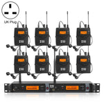 XTUGA IEM1200 Trasmettitore wireless 8 Bodypack UHF