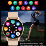 Lokmat T2 Pro Orologio intelligente impermeabile con touch screen IPS da 1,28 pollici, supporto per cardiofrequenzimetro/pressione sanguigna