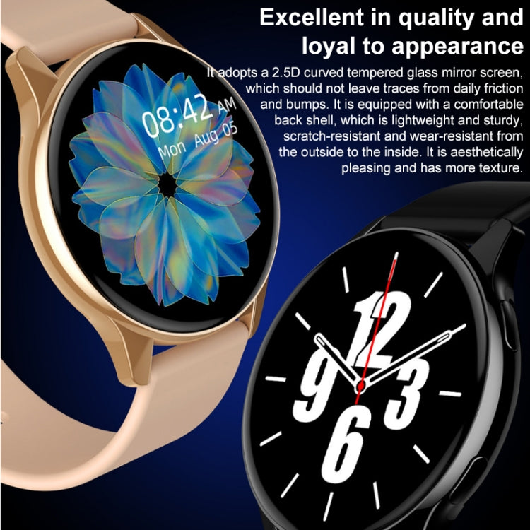 Lokmat T2 Pro Orologio intelligente impermeabile con touch screen IPS da 1,28 pollici, supporto per cardiofrequenzimetro/pressione sanguigna