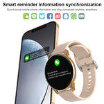 Lokmat T2 Pro Orologio intelligente impermeabile con touch screen IPS da 1,28 pollici, supporto per cardiofrequenzimetro/pressione sanguigna