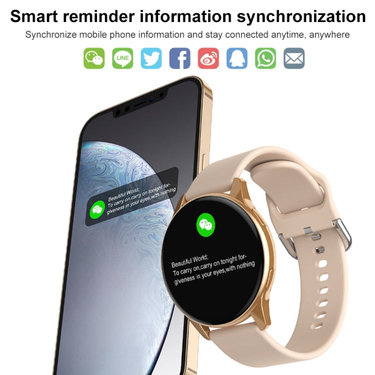 Lokmat T2 Pro Orologio intelligente impermeabile con touch screen IPS da 1,28 pollici, supporto per cardiofrequenzimetro/pressione sanguigna
