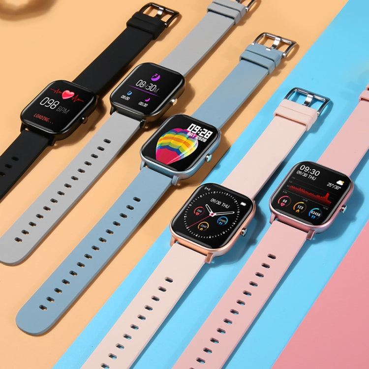 LOKMAT P8 Orologio intelligente per la salute impermeabile con schermo da 1,4 pollici, contapassi/sonno/monitor della frequenza cardiaca