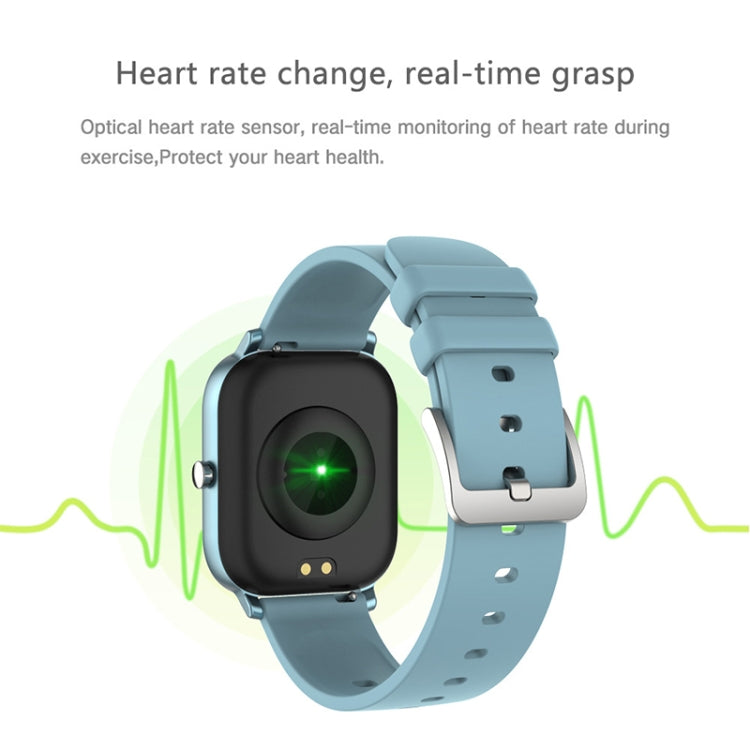 LOKMAT P8 Orologio intelligente per la salute impermeabile con schermo da 1,4 pollici, contapassi/sonno/monitor della frequenza cardiaca