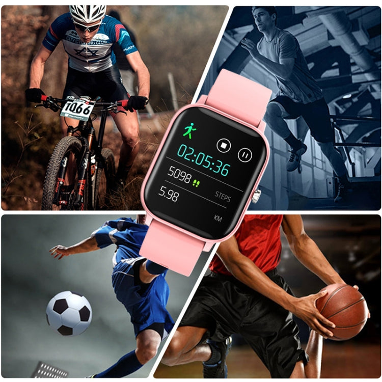 LOKMAT P8 Orologio intelligente per la salute impermeabile con schermo da 1,4 pollici, contapassi/sonno/monitor della frequenza cardiaca