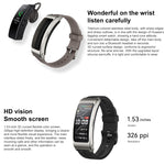 Braccialetto intelligente originale Huawei TalkBand B7, schermo da 1,53 pollici, supporto chiamata Bluetooth / frequenza cardiaca / ossigeno nel sangue / monitoraggio del sonno