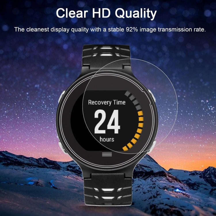 2 PZ ENKAY Hat-Prince per Garmin Forerunner 630 Smart Watch 0,2 mm 9H Durezza superficiale 2.15D Pellicola per schermo in vetro temperato antideflagrante