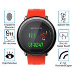 2 PZ ENKAY Hat-Prince per Xiaomi Huami AMAZFIT Smart Watch 0.2mm 9H Durezza superficiale 2.15D Pellicola per schermo in vetro temperato antideflagrante