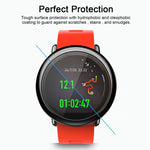 2 PZ ENKAY Hat-Prince per Xiaomi Huami AMAZFIT Smart Watch 0.2mm 9H Durezza superficiale 2.15D Pellicola per schermo in vetro temperato antideflagrante