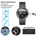 2 PCS ENKAY Hat-Prince per Huawei Honor S1 Smart Watch 0.2mm 9H Durezza superficiale 2.15D Pellicola per schermo in vetro temperato antideflagrante