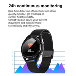 Smartwatch con cinturino in silicone impermeabile IP68 DT28 da 1,54 pollici Bluetooth 4.2, supporto promemoria chiamate in arrivo / monitoraggio della pressione arteriosa / pagamento dell'orologio