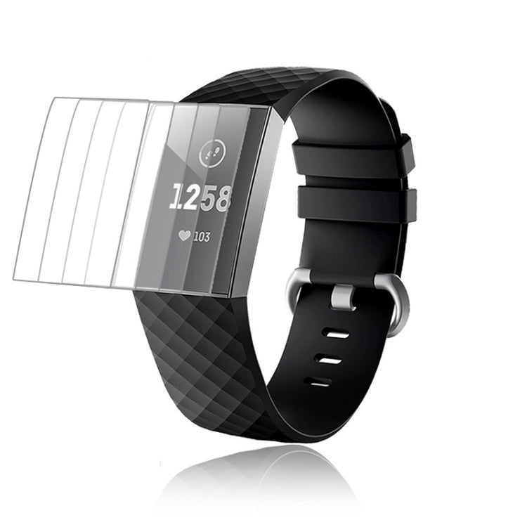 5 pezzi per Fitbit Charge 3/4 Pellicola per schermo morbida in TPU antideflagrante, For Fitbit Charge 3