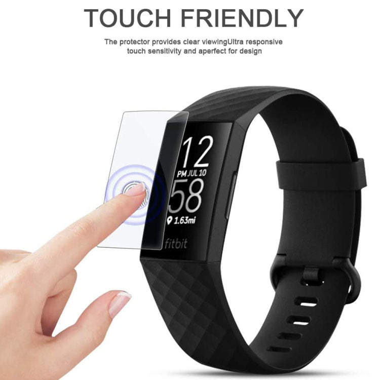 5 pezzi per Fitbit Charge 3/4 Pellicola per schermo morbida in TPU antideflagrante, For Fitbit Charge 3