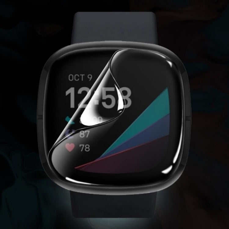 5 pezzi per Fitbit Versa 3 / Sense Pellicola per schermo morbida in TPU antideflagrante, For Fitbit Versa 3