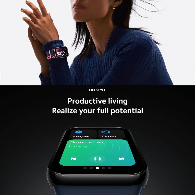 Orologio intelligente originale Xiaomi Mi Band 8 Pro Global da 1,74 pollici AMOLED a colori 5ATM impermeabile, supporto GPS / NFC / frequenza cardiaca