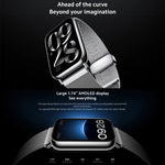 Orologio intelligente originale Xiaomi Mi Band 8 Pro Global da 1,74 pollici AMOLED a colori 5ATM impermeabile, supporto GPS / NFC / frequenza cardiaca