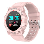 Smartwatch sportivo con schermo rotondo a colori da 1,3 pollici FD68, supporta la frequenza cardiaca/modalità multi-sport, FD68