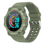 Smartwatch sportivo con schermo rotondo a colori da 1,3 pollici FD68, supporta la frequenza cardiaca/modalità multi-sport, FD68