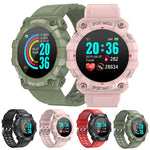 Smartwatch sportivo con schermo rotondo a colori da 1,3 pollici FD68, supporta la frequenza cardiaca/modalità multi-sport, FD68