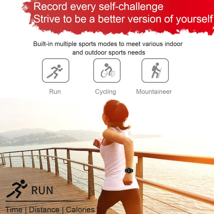 Smartwatch sportivo con schermo rotondo a colori da 1,3 pollici FD68, supporta la frequenza cardiaca/modalità multi-sport, FD68