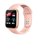 Smart Watch Y68 da 1,44 pollici, supporta il monitoraggio dell'ossigeno nel sangue della pressione sanguigna della frequenza cardiaca, Y68 Black, Y68 Pink, Y68 White, Y68 Silver Black