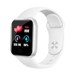 Smart Watch Y68 da 1,44 pollici, supporta il monitoraggio dell'ossigeno nel sangue della pressione sanguigna della frequenza cardiaca, Y68 Black, Y68 Pink, Y68 White, Y68 Silver Black