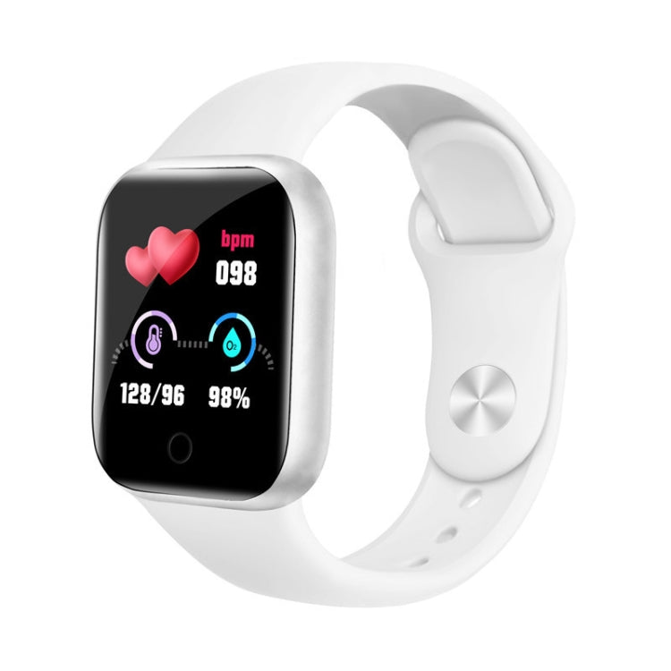 Smart Watch Y68 da 1,44 pollici, supporta il monitoraggio dell'ossigeno nel sangue della pressione sanguigna della frequenza cardiaca, Y68 Black, Y68 Pink, Y68 White, Y68 Silver Black