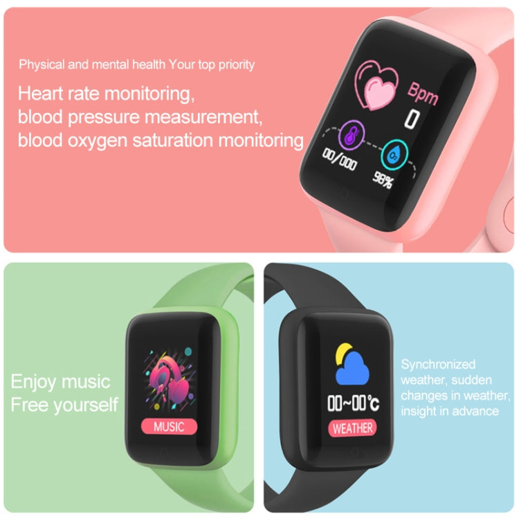 Smart Watch Y68M da 1,44 pollici, supporta il monitoraggio dell'ossigeno nel sangue della pressione sanguigna della frequenza cardiaca