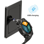 FD68S Smart Watch sportivo con schermo a colori Roud da 1,44 pollici, supporta la frequenza cardiaca/modalità multi-sport, FD68S