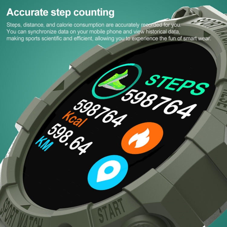 FD68S Smart Watch sportivo con schermo a colori Roud da 1,44 pollici, supporta la frequenza cardiaca/modalità multi-sport, FD68S